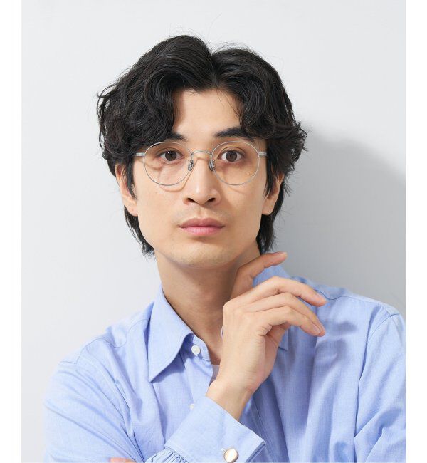  「Zoff|UNITED ARROWS|ボストン型 メガネ ｜ ユナイテッドアローズ ビジネス 軽量 レンズ交換券付」|メガネ|