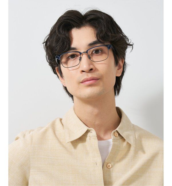  「Zoff|UNITED ARROWS|ウェリントン型 メガネ｜ユナイテッドアローズ  ビジネス レンズ交換券付」|メガネ|