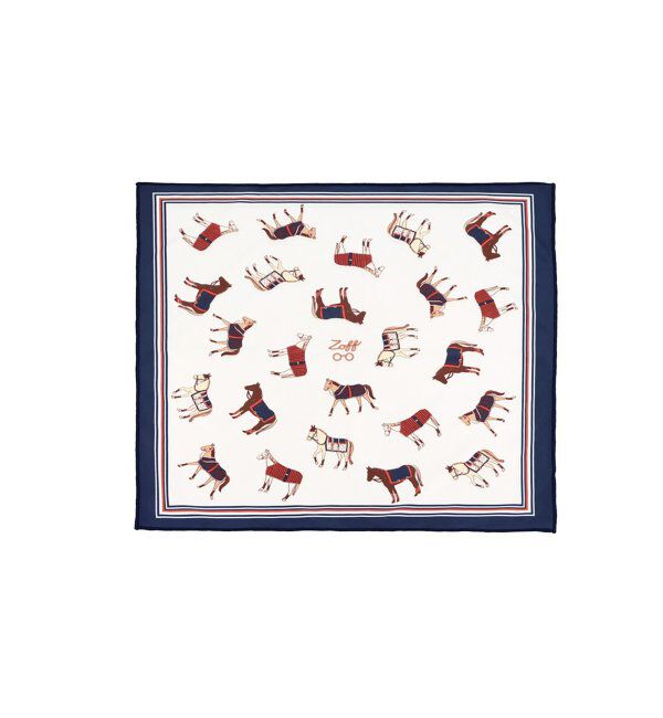  「めがね拭き（セリート）｜メガネ拭き大判クロス｜スマホクロス｜スカーフ｜ハンカチ」|サングラス|ベージュ1