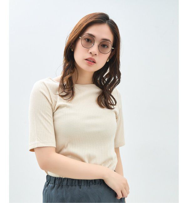  「Zoff｜Kirimaru ウェリントン型 サングラス   多角形フレーム ユニセックス UVカット 紫外線対策 小顔効果」|サングラス|