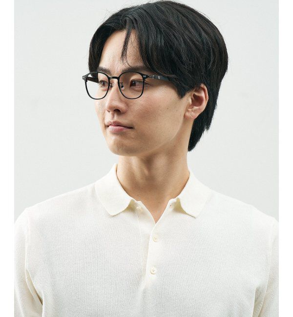  「Zoff｜STUDIO SEVEN｜メガネ スタジオセブン メタル｜伊達メガネ 度付きメガネ レンズ交換券付」|メガネ|