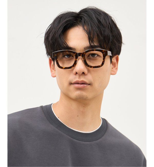  「Zoff｜ETRE TOKYO｜ウェリントン型 メガネ｜黒縁 太縁フレーム｜伊達メガネ 度付き レンズ交換券付」|メガネ|