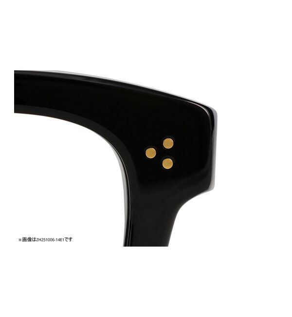  「Zoff｜ETRE TOKYO｜ウェリントン型 メガネ｜黒縁 太縁フレーム｜伊達メガネ 度付き レンズ交換券付」|メガネ|