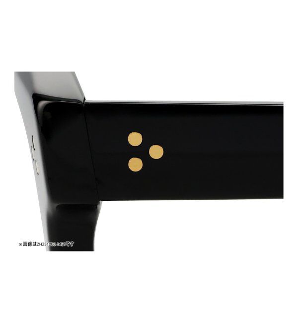  「Zoff｜ETRE TOKYO｜ウェリントン型 メガネ｜黒縁 太縁フレーム｜伊達メガネ 度付き レンズ交換券付」|メガネ|