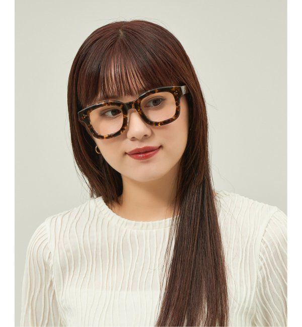  「Zoff｜ETRE TOKYO｜ウェリントン型 メガネ｜黒縁 太縁フレーム｜伊達メガネ 度付き レンズ交換券付」|メガネ|