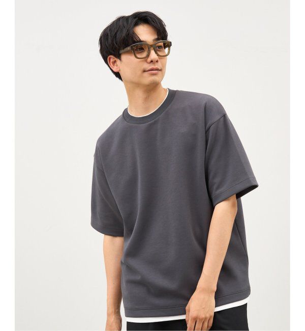  「Zoff｜ETRE TOKYO｜ウェリントン型 メガネ｜黒縁 太縁フレーム｜伊達メガネ 度付き レンズ交換券付」|メガネ|