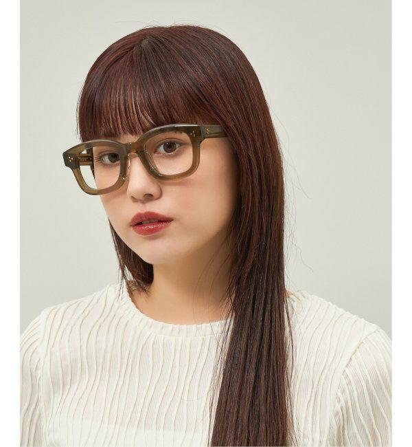  「Zoff｜ETRE TOKYO｜ウェリントン型 メガネ｜黒縁 太縁フレーム｜伊達メガネ 度付き レンズ交換券付」|メガネ|