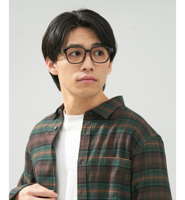  「 ウェリントン型 メガネ | 黒縁フレーム 伊達めがね 度付きユニセックス 読書  CLASSIC  レンズ交換券付」|メガネ|