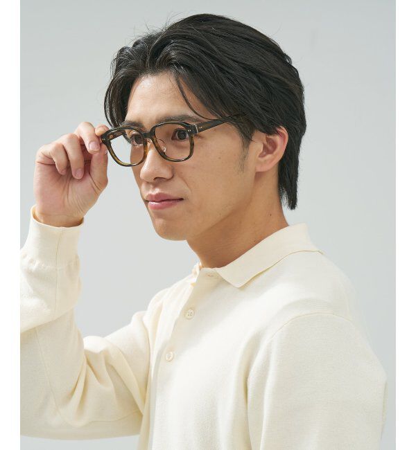  「 ウェリントン型 メガネ | 黒縁フレーム 伊達めがね 度付きユニセックス 読書  CLASSIC  レンズ交換券付」|メガネ|