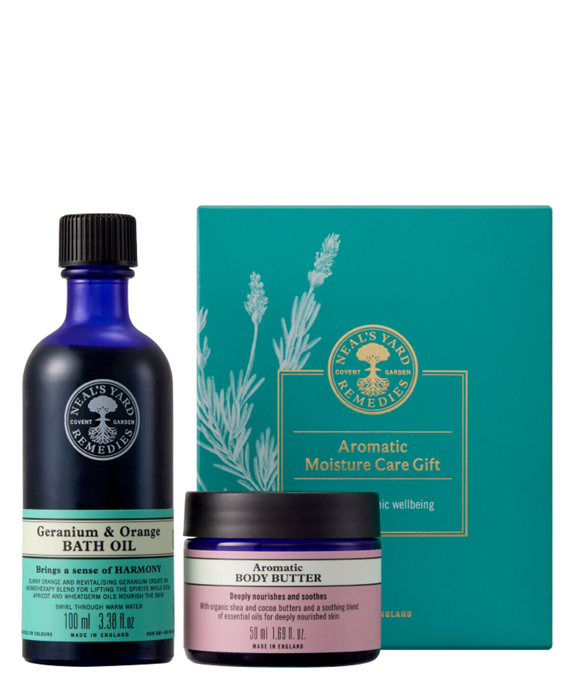 NEAL&rsquo;S YARD REMEDIES「アロマティック モイスチャーケアギフト」|入浴剤・バスグッズ|-