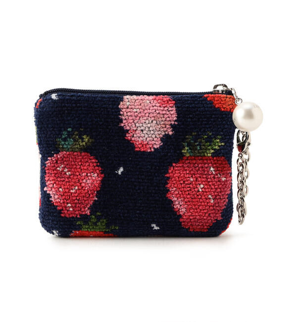 LOVERARY BY FEILER「ストロベリードット　キー&カードポーチ　L/STD-223012」|キーケース|