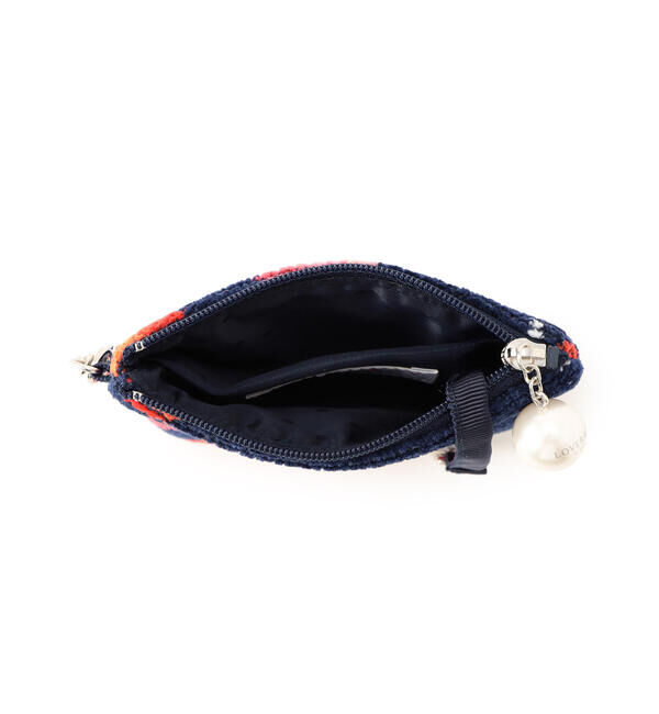 LOVERARY BY FEILER「ストロベリードット　キー&カードポーチ　L/STD-223012」|キーケース|