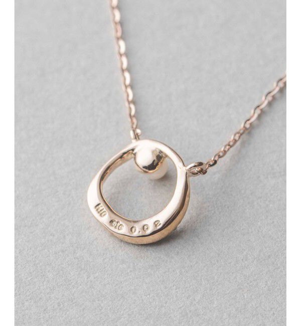 ete「K10MPG レイヤー ムーン ネックレス」|ネックレス|