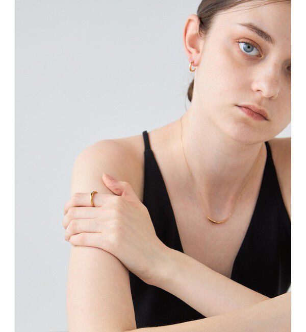 ete「[ONLINE Limited] クレセントムーン リング」|リング|