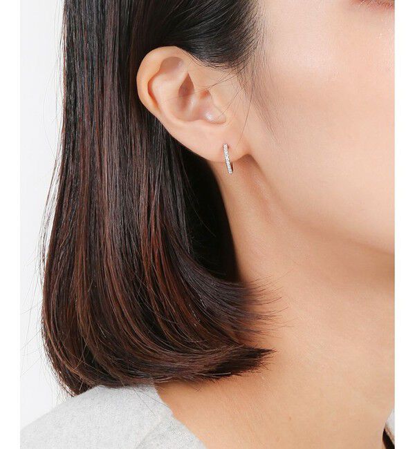Jouete「イヤリング ジルコニア」|イヤリング|プラチナム