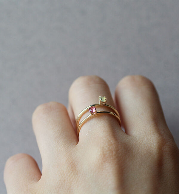  「オパール リング | K10YG」|リング|