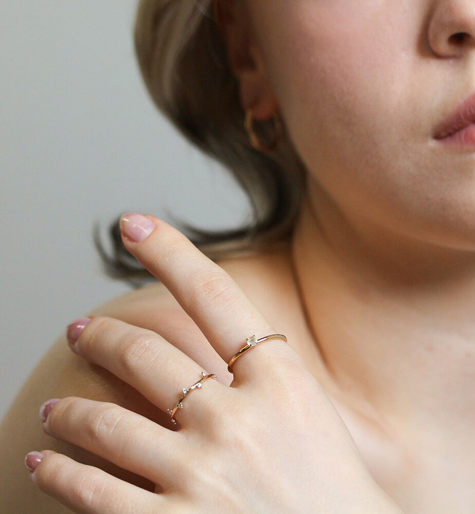  「オパール リング | K10YG」|リング|