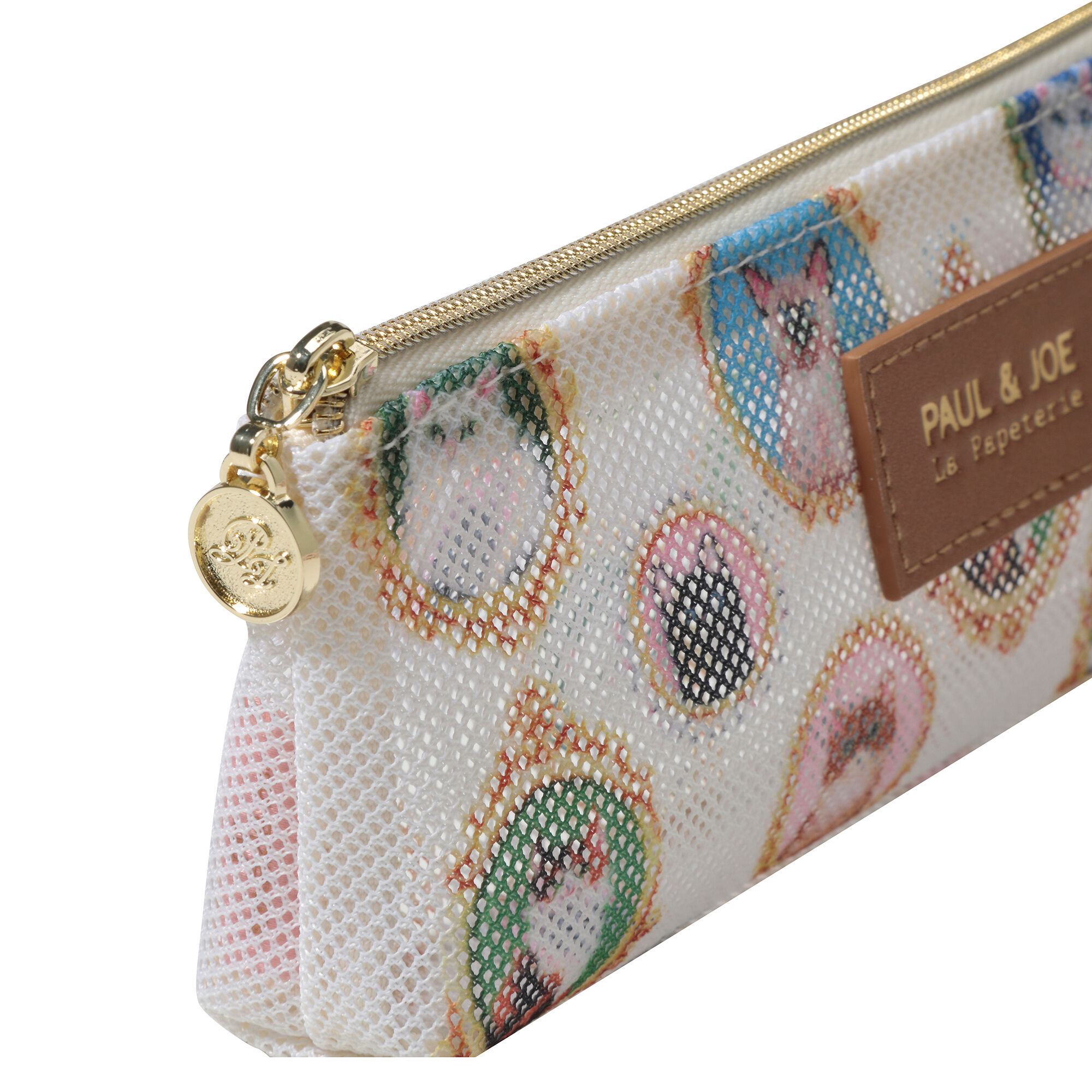 PAUL&JOE「プリントメッシュペンケース／ポール＆ジョー」|ステーショナリー|