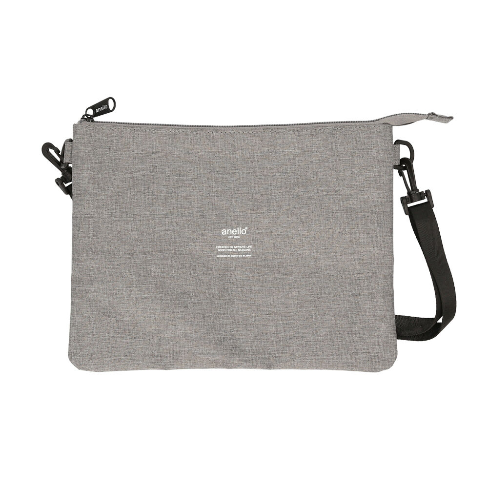 anello「アネロ ショルダーバッグ anello 通販 サコッシュ メンズ レディース 斜めがけ 大人 軽量」|ショルダー・メッセンジャー|グレー1