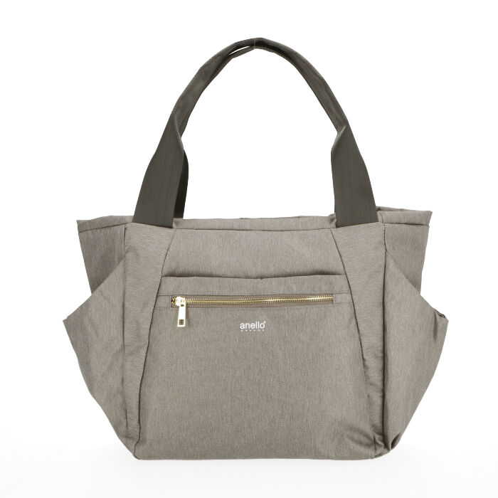 anello「アネロ トートバッグ 通販 レディース 大きめ A4 通勤 通学 10ポケット マザーズバッグ」|トートバッグ|グレー1