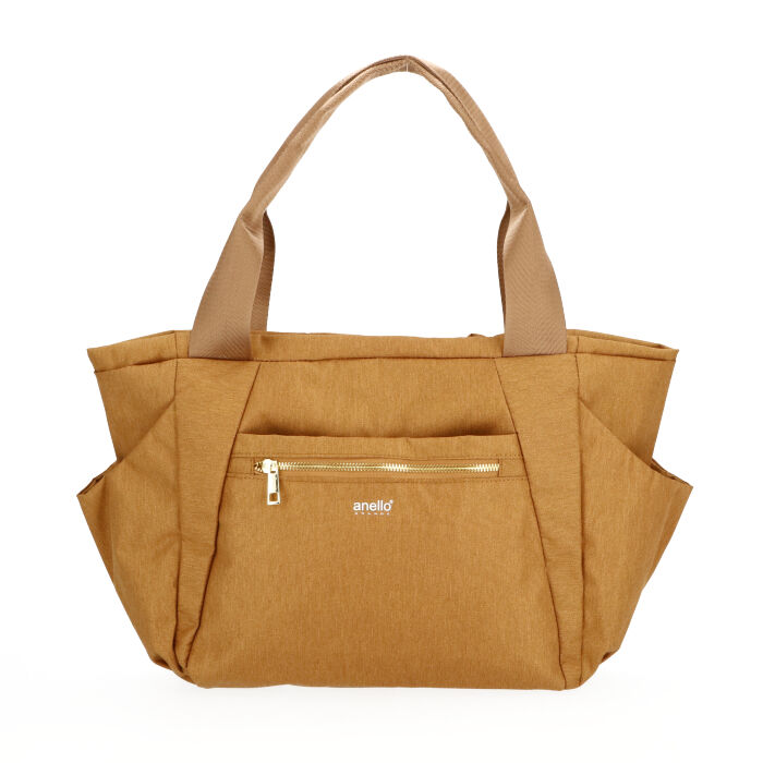 anello「アネロ トートバッグ 通販 レディース 大きめ A4 通勤 通学 10ポケット マザーズバッグ」|トートバッグ|ベージュ1