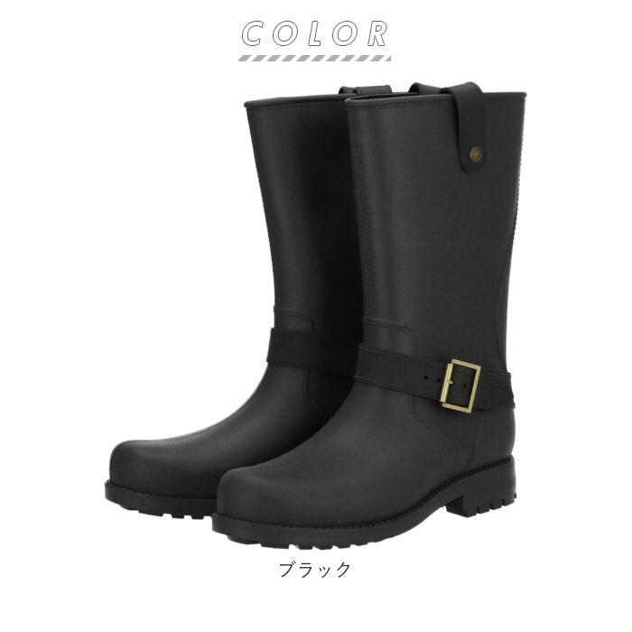 BACKYARD FAMILY「レインブーツ メンズ 通販 おしゃれ ショート エンジニアブーツ 雪 雨 2way ペコスブーツ」|レインシューズ|