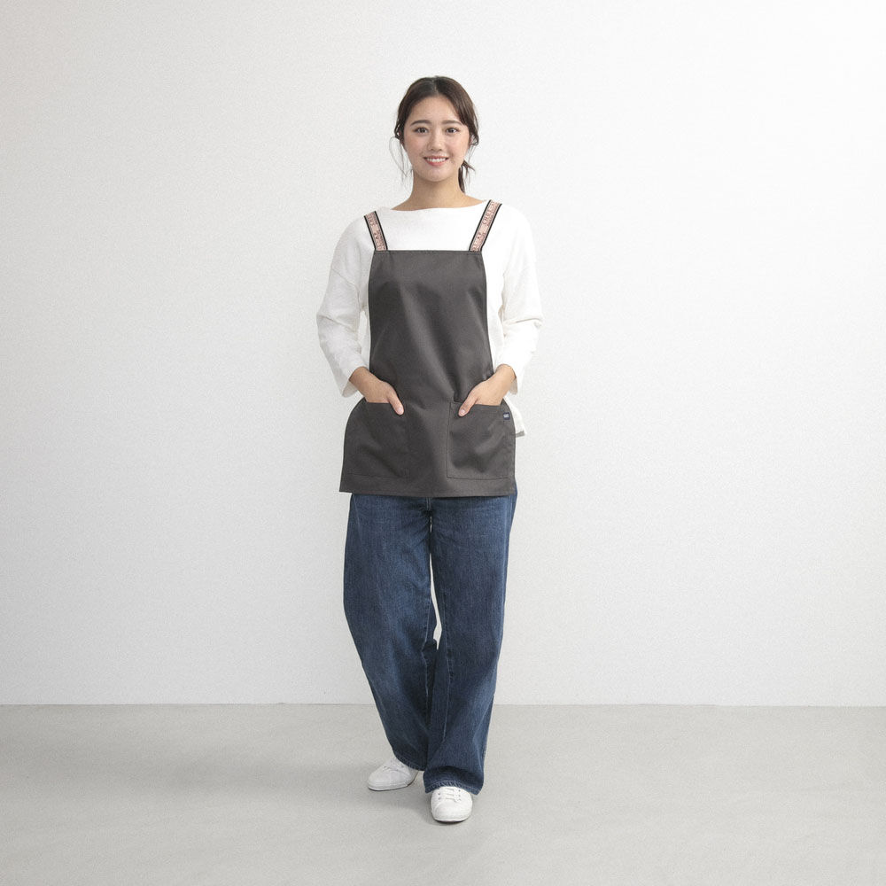 BACKYARD FAMILY「COCOWALK エプロン 通販 ココウォーク ちょいエプ2 ビブエプロン ベスト ワークエプロン」|その他|ブラウン1