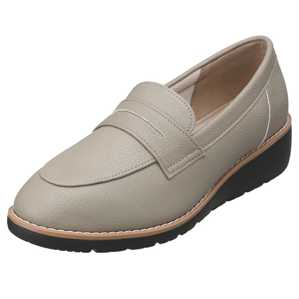 BACKYARD FAMILY「パンジー 靴 レディース FD100 通販 Pansy ローファー スリッポン おしゃれ 軽量」|スリッポン|グリーン2