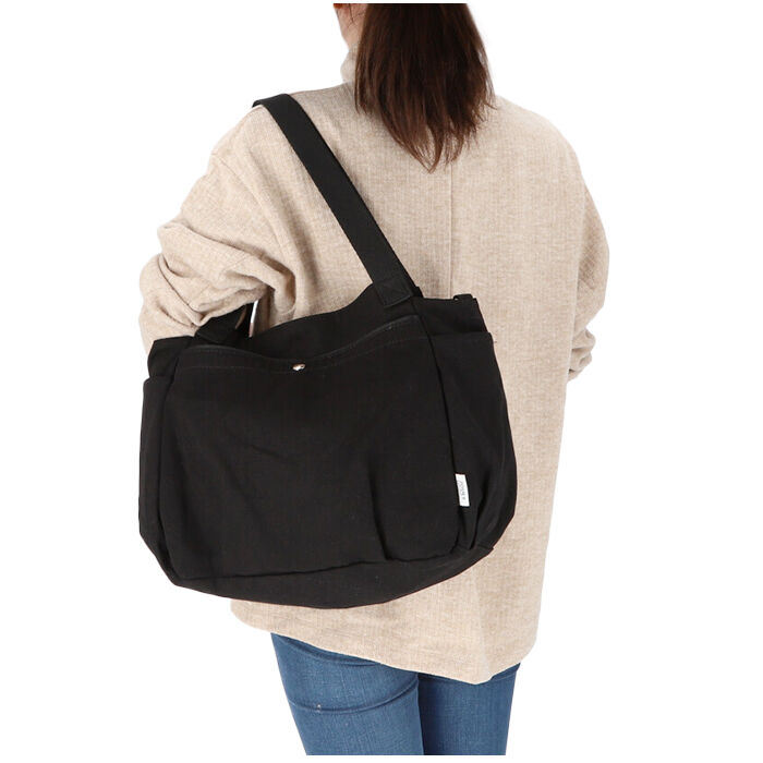 BACKYARD FAMILY「コットン トート ショルダー 通販 フロントタック トートバッグ トートバック ショルダーバッグ」|トートバッグ|