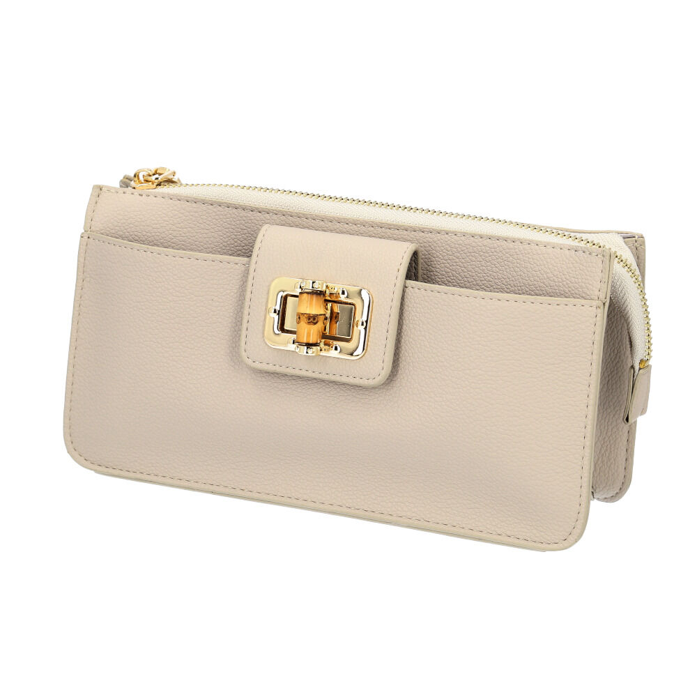 BACKYARD FAMILY「お財布ポシェット おしゃれ 通販 お財布ショルダー おサイフショルダー ショルダーバッグ」|ショルダー・メッセンジャー|ホワイト1