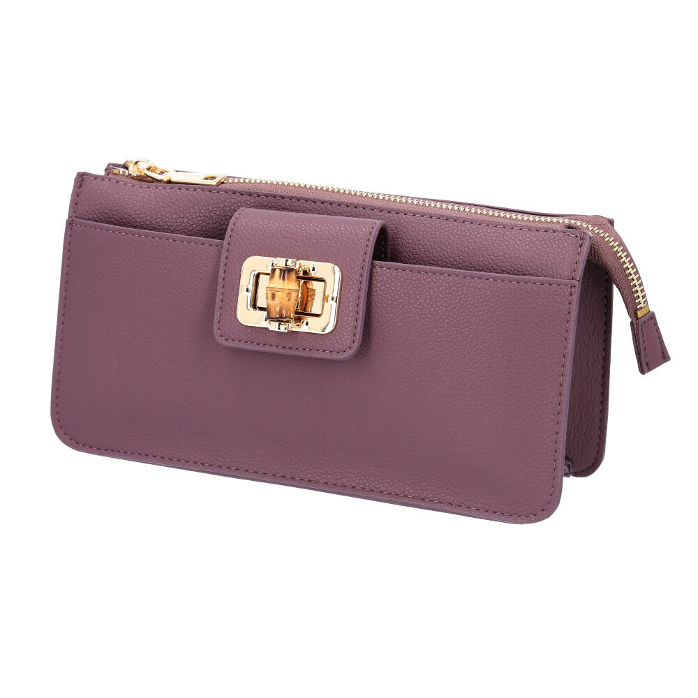 BACKYARD FAMILY「お財布ポシェット おしゃれ 通販 お財布ショルダー おサイフショルダー ショルダーバッグ」|ショルダー・メッセンジャー|パープル1