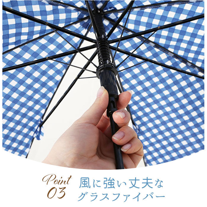 BACKYARD FAMILY「傘 キッズ 58cm 通販 長傘 かさ 58センチ 雨傘 アンブレラ 子供 子ども 女の子 女子」|傘|