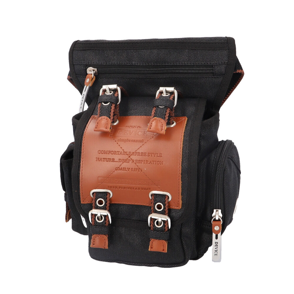 BACKYARD FAMILY「DEVICE バッグ バイク 通販 レッグポーチ レッグバッグ ウエストバッグ ウエストポーチ」|その他|ブラック1