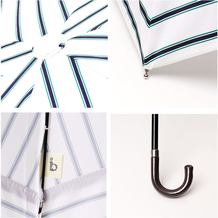 BACKYARD FAMILY「because ビコーズ 折りたたみ傘 50cm 通販 晴雨兼用傘 傘 かさ カサ 婦人傘」|傘|