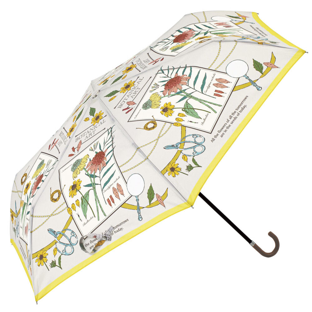 BACKYARD FAMILY「because ビコーズ 折りたたみ傘 50cm 通販 晴雨兼用傘 傘 かさ カサ 婦人傘」|傘|グレー1