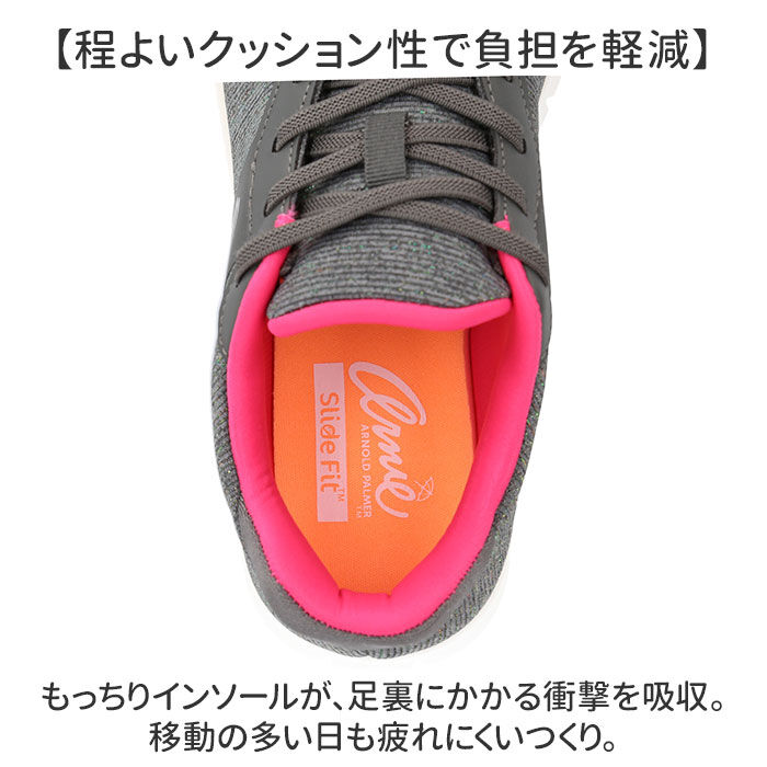 BACKYARD FAMILY「アーニーアーノルドパーマー スニーカー AN2201 通販 シューズ ウォーキングシューズ」|スリッポン|