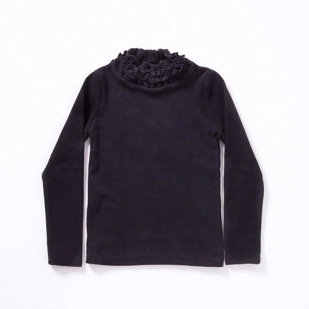 BACKYARD FAMILY「女の子 キッズ 長袖 Tシャツ 通販 ロンT 43152102 長袖Tシャツ カットソー」|その他|ブラック1