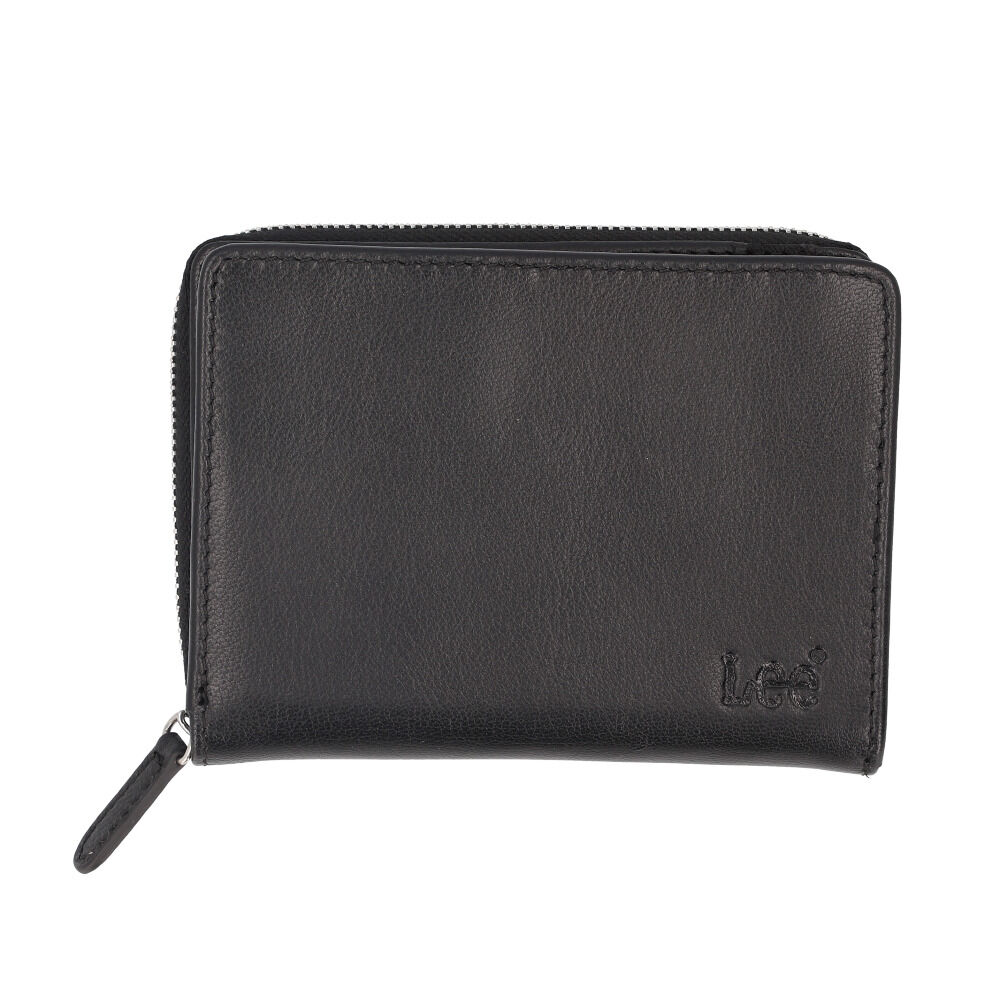 BACKYARD FAMILY「Lee リー 財布 二つ折り 通販 二つ折り財布 本革 メンズ さいふ 革財布 ブランド サイフ」|財布|ブラック1