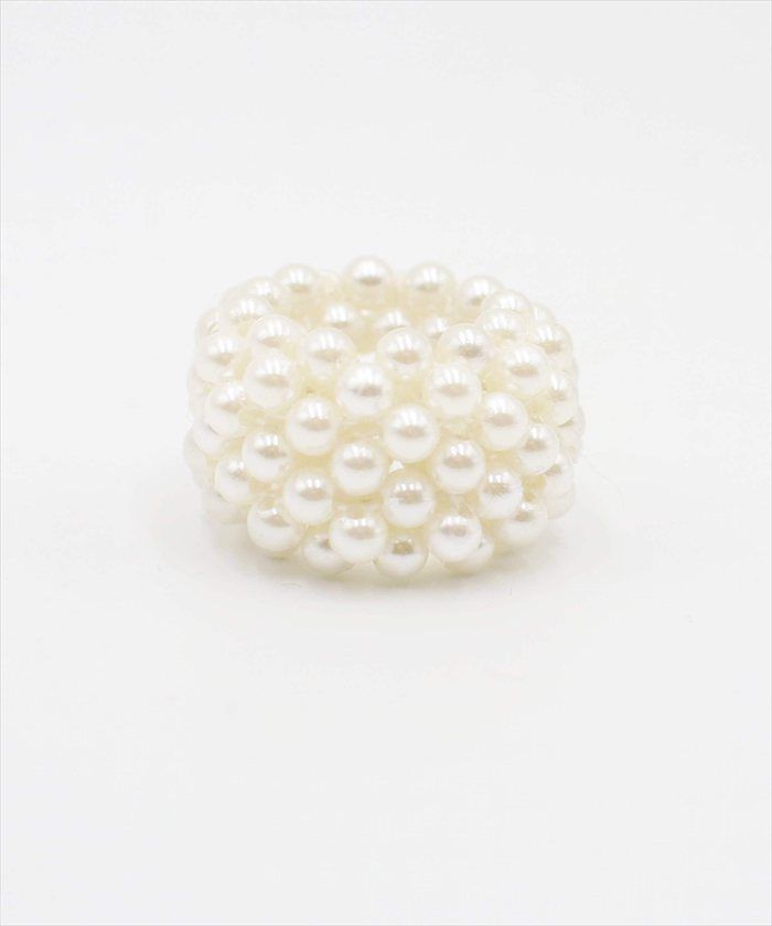 BACKYARD FAMILY「Rora ヘアゴム キッズ 通販 シオリパールヘアゴム 髪ゴム 髪飾り 髪留め パール 女の子」|その他|