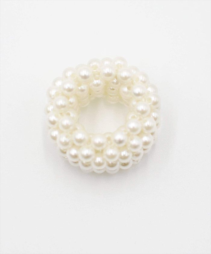 BACKYARD FAMILY「Rora ヘアゴム キッズ 通販 シオリパールヘアゴム 髪ゴム 髪飾り 髪留め パール 女の子」|その他|