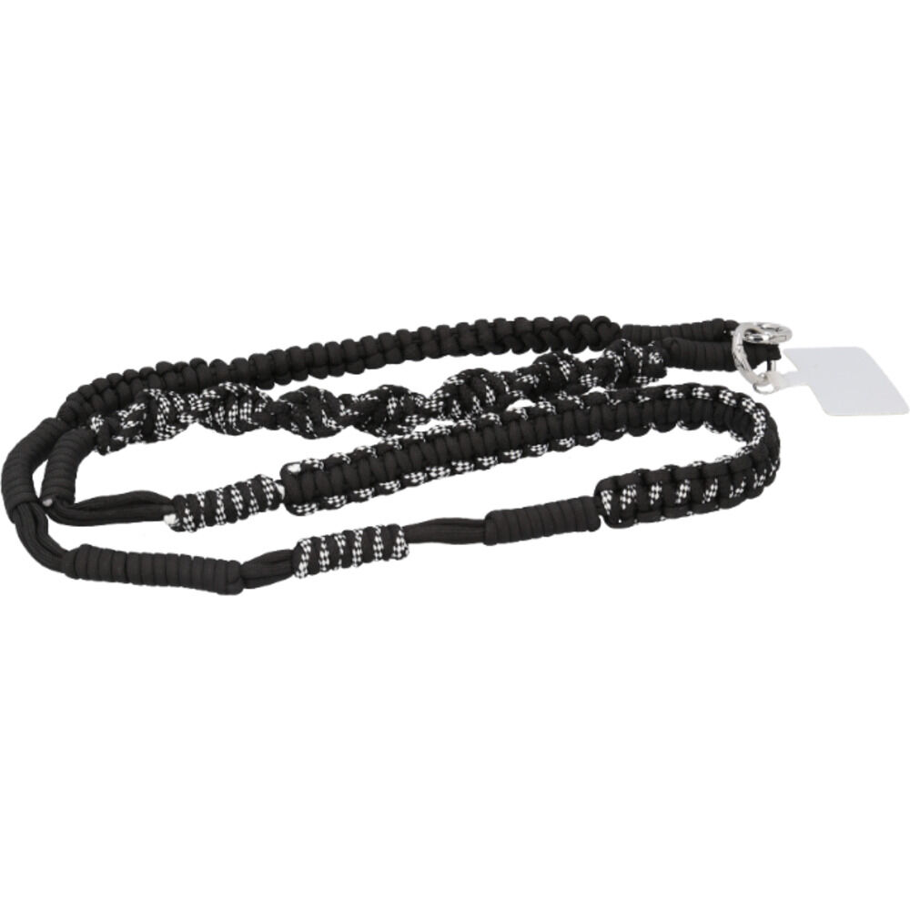 BACKYARD FAMILY「スマホストラップ ショルダー 通販 スマホショルダー スマホ ストラップ ロープ 編み」|電化製品|ブラック1