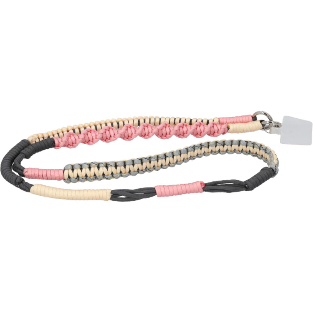 BACKYARD FAMILY「スマホストラップ ショルダー 通販 スマホショルダー スマホ ストラップ ロープ 編み」|電化製品|ピンク2