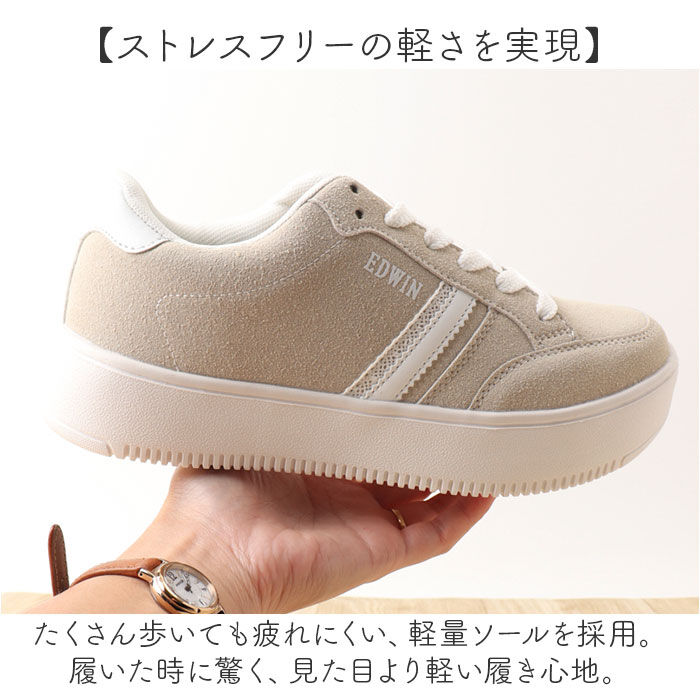 BACKYARD FAMILY「EDWIN スニーカー エドウィン EDW-4374 通販 靴 ローカットスニーカー 運動靴」|スリッポン|