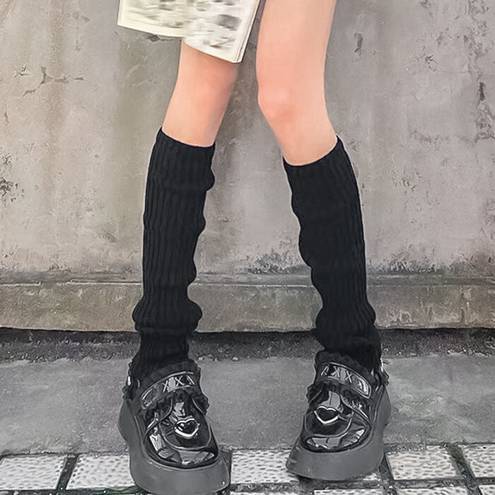 BACKYARD FAMILY「レッグウォーマー 45cm 通販 ニットレッグウォーマー レッグ ウォーマー レッグウオーマー」|レッグウォーマー|