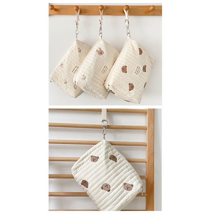 BACKYARD FAMILY「おむつ 収納 バッグ 通販 刺繍 オムツバック おむつポーチ おむつバッグ ベビーカーバッグ」|その他|