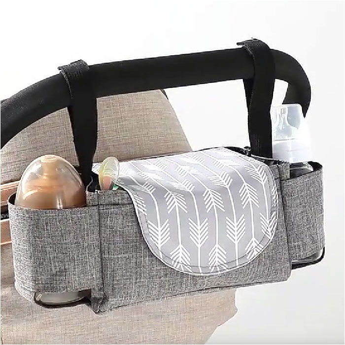 BACKYARD FAMILY「ベビーカーバッグ 大容量 通販 ベビーカー用バッグ ベビーカー用 ドリンクホルダー トートバッグ」|その他|