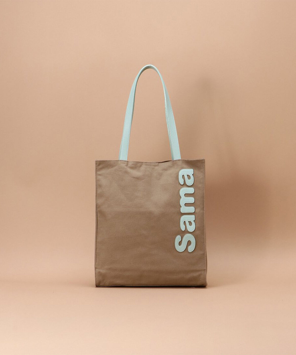 Samantha Thavasa「[ｵﾝﾗｲﾝ&一部店舗限定ｶﾗｰ]ｻﾏﾝｻﾀﾊﾞｻﾊﾟｯﾁﾜｰｸﾄｰﾄ 」|トートバッグ|カーキ