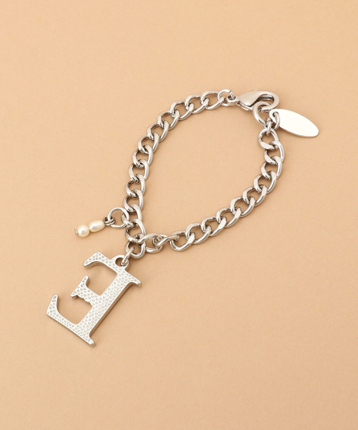 Samantha Thavasa「シルバーイニシャルバッグチャーム E」|チャーム・キーホルダー|