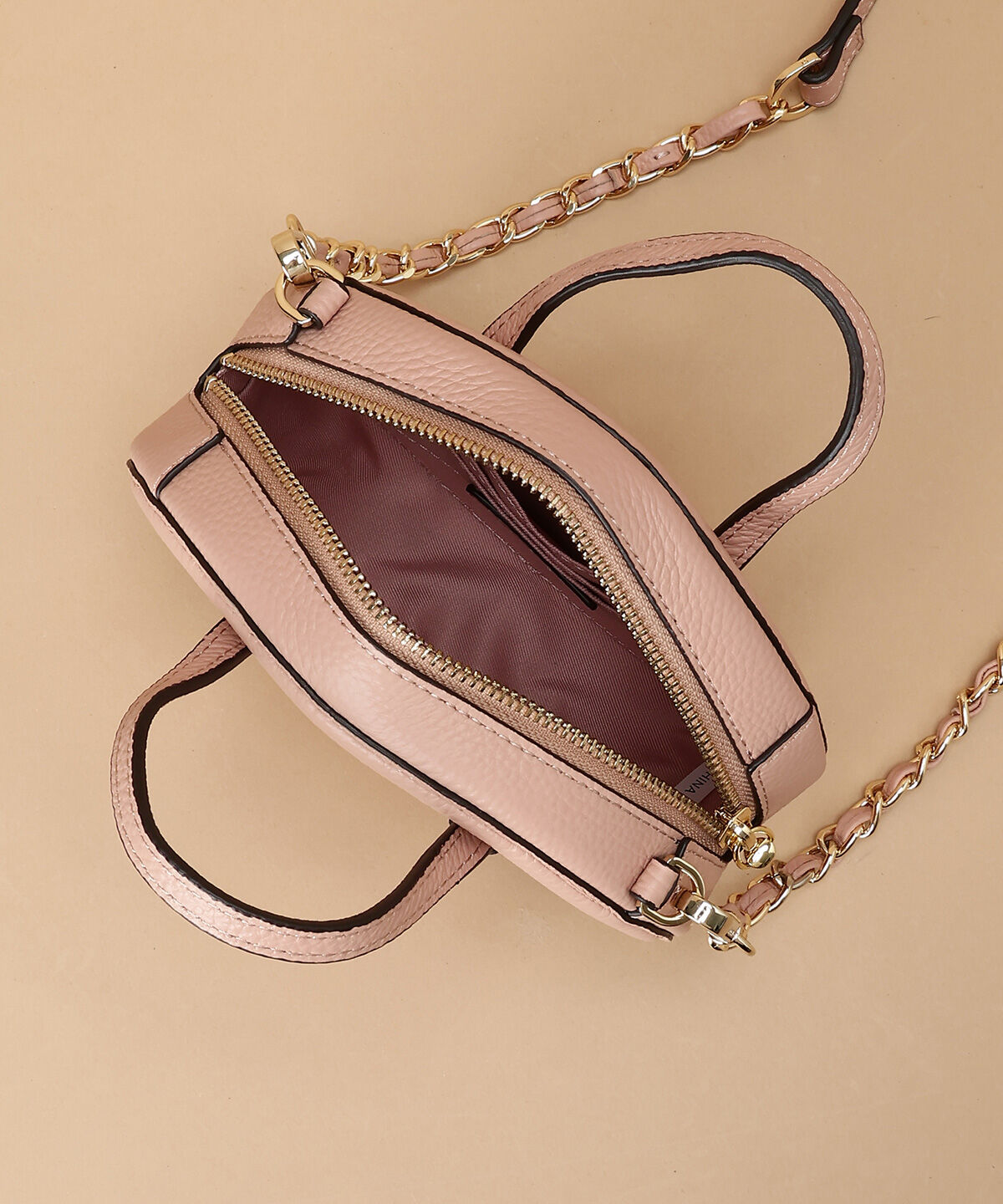 Samantha Thavasa「シンプルサークル型 レザーミニショルダーバッグ」|ショルダー・メッセンジャー|