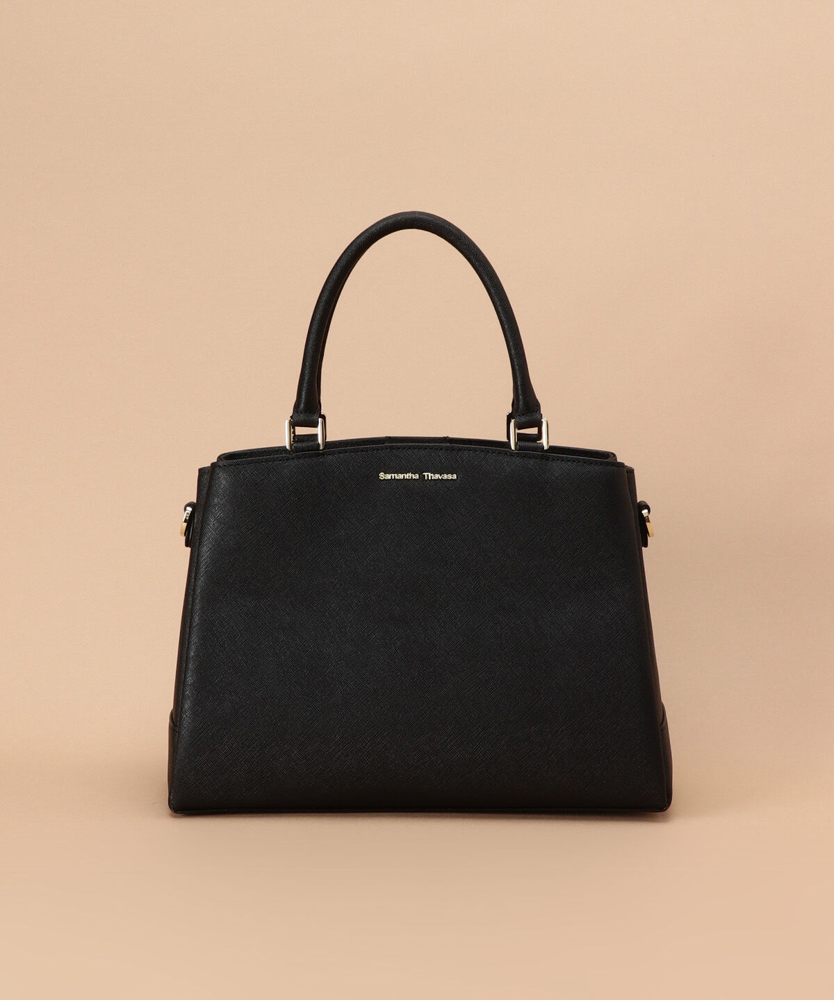Samantha Thavasa「ミニマルデザイン トートバッグ」|トートバッグ|ブラック